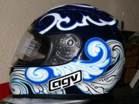 CASCO AQV AZUL -NEGRO